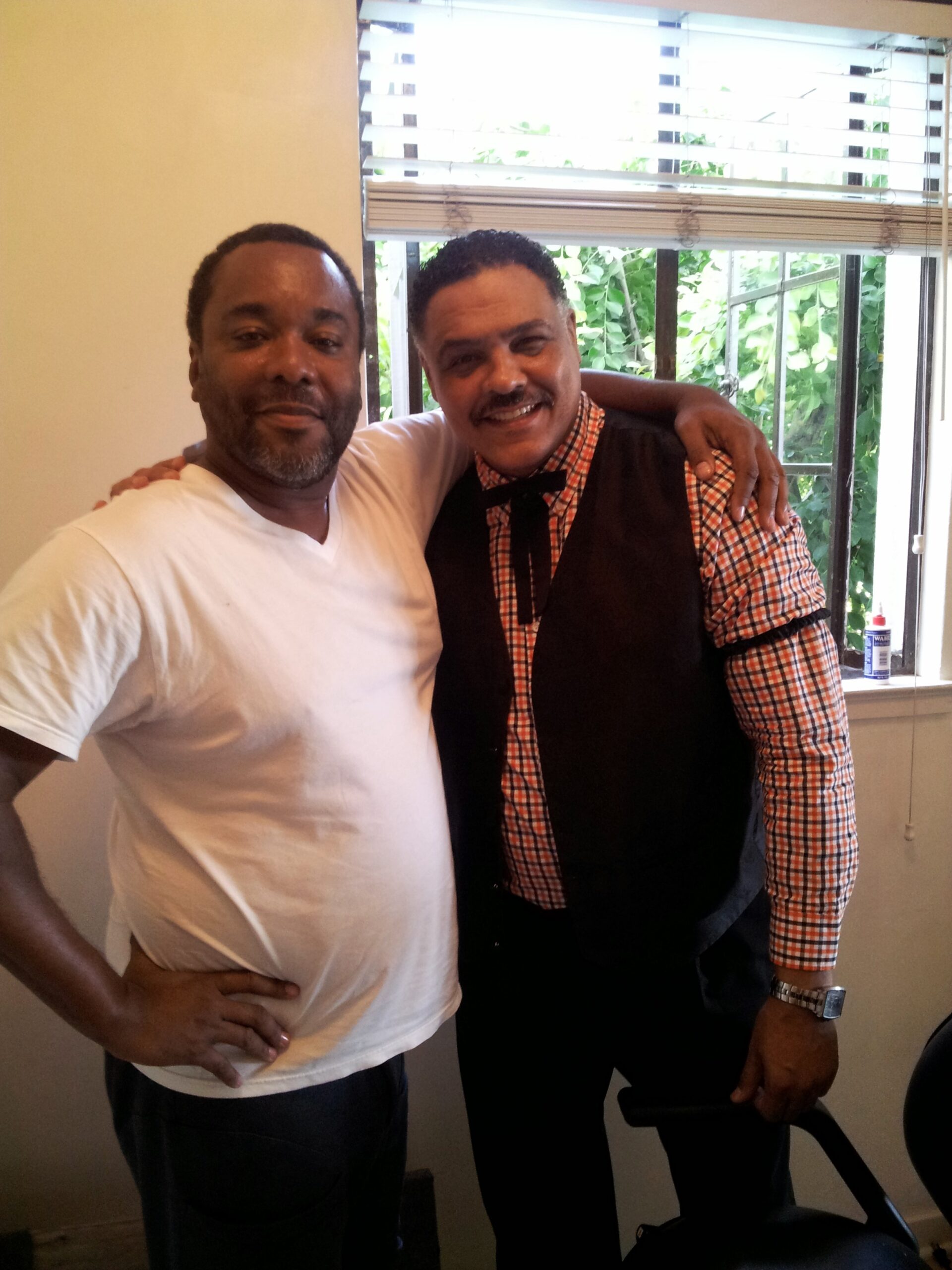 With film producer Lee Daniels in CA